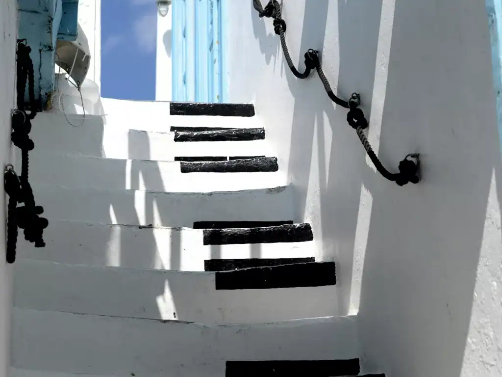 Nudge training stairs