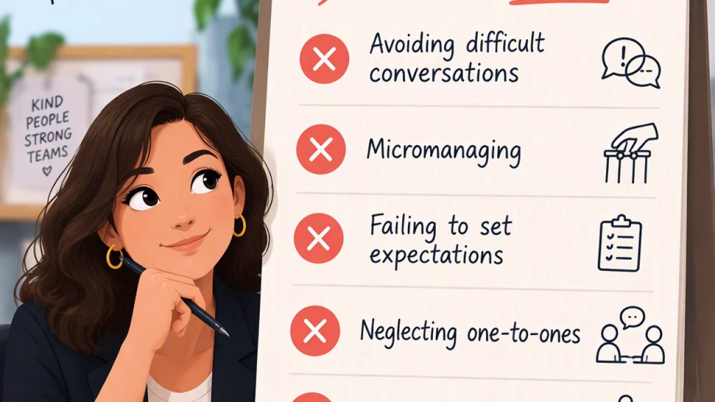 New people manager training - Things to avoid