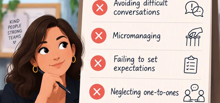 New people manager training - Things to avoid